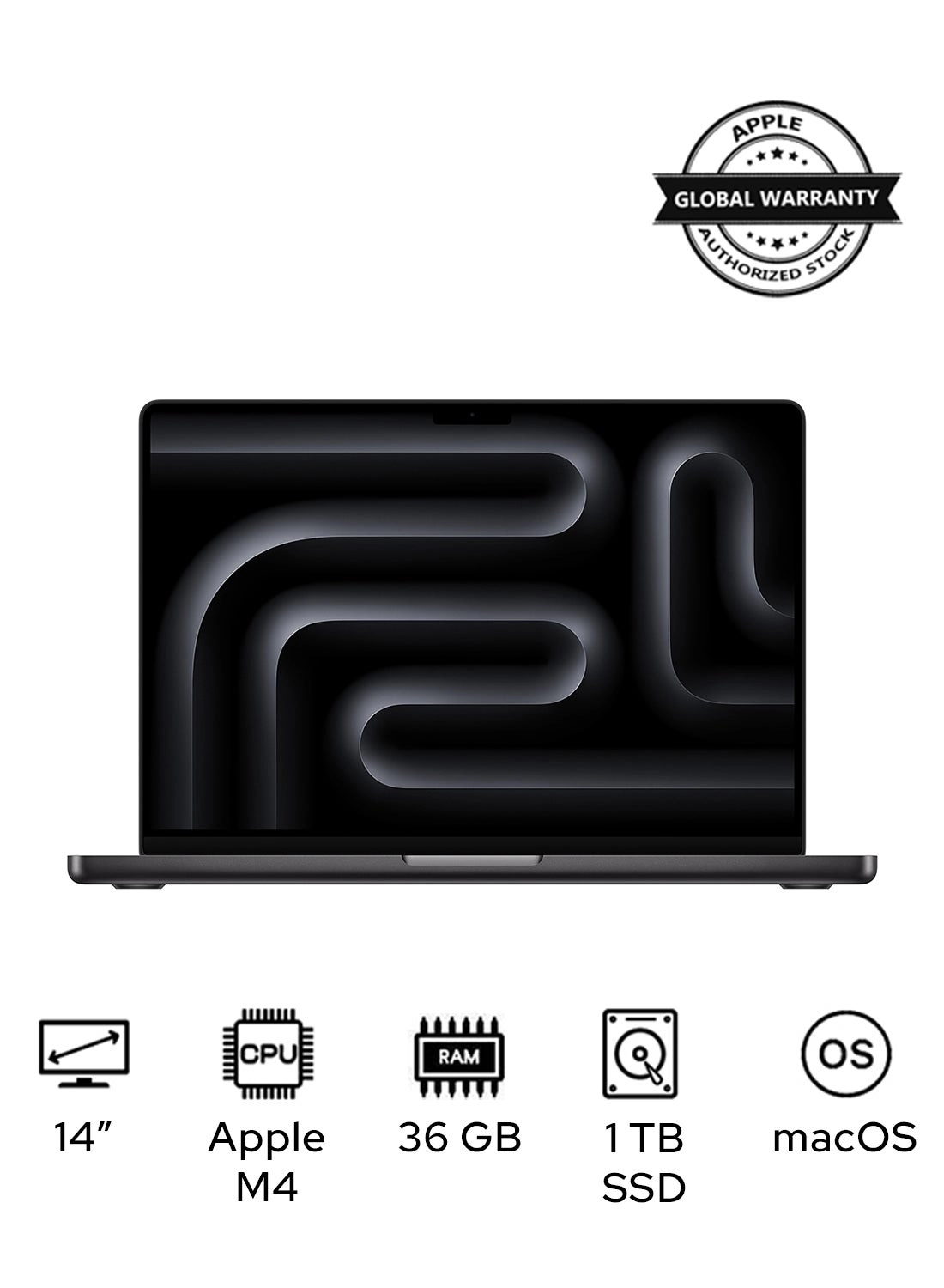 MacBook Pro MX2K3ZS/A - 14'' M4 Max 36GB 1000GB SSD