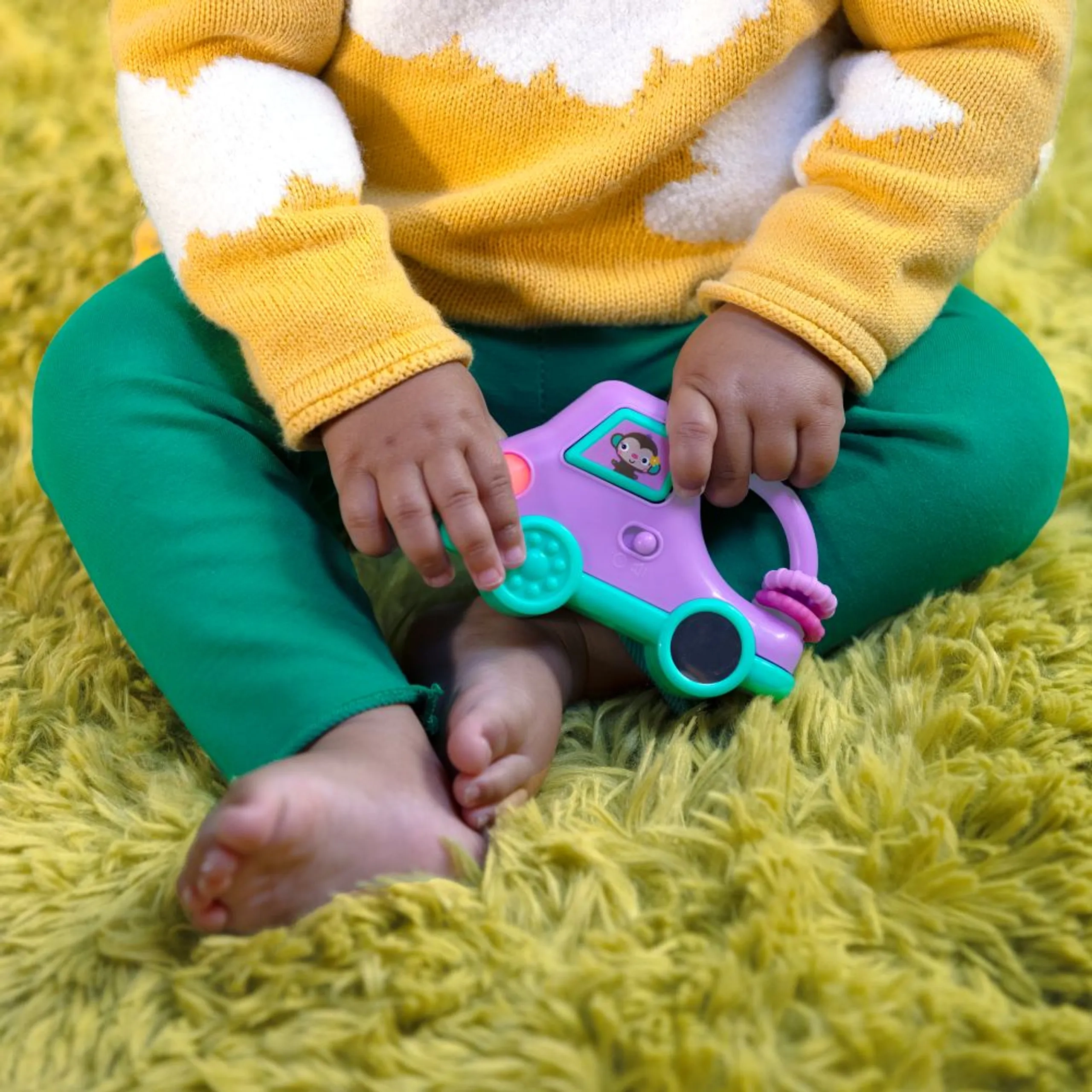 Safari Driver Take Along Toy - 3 months