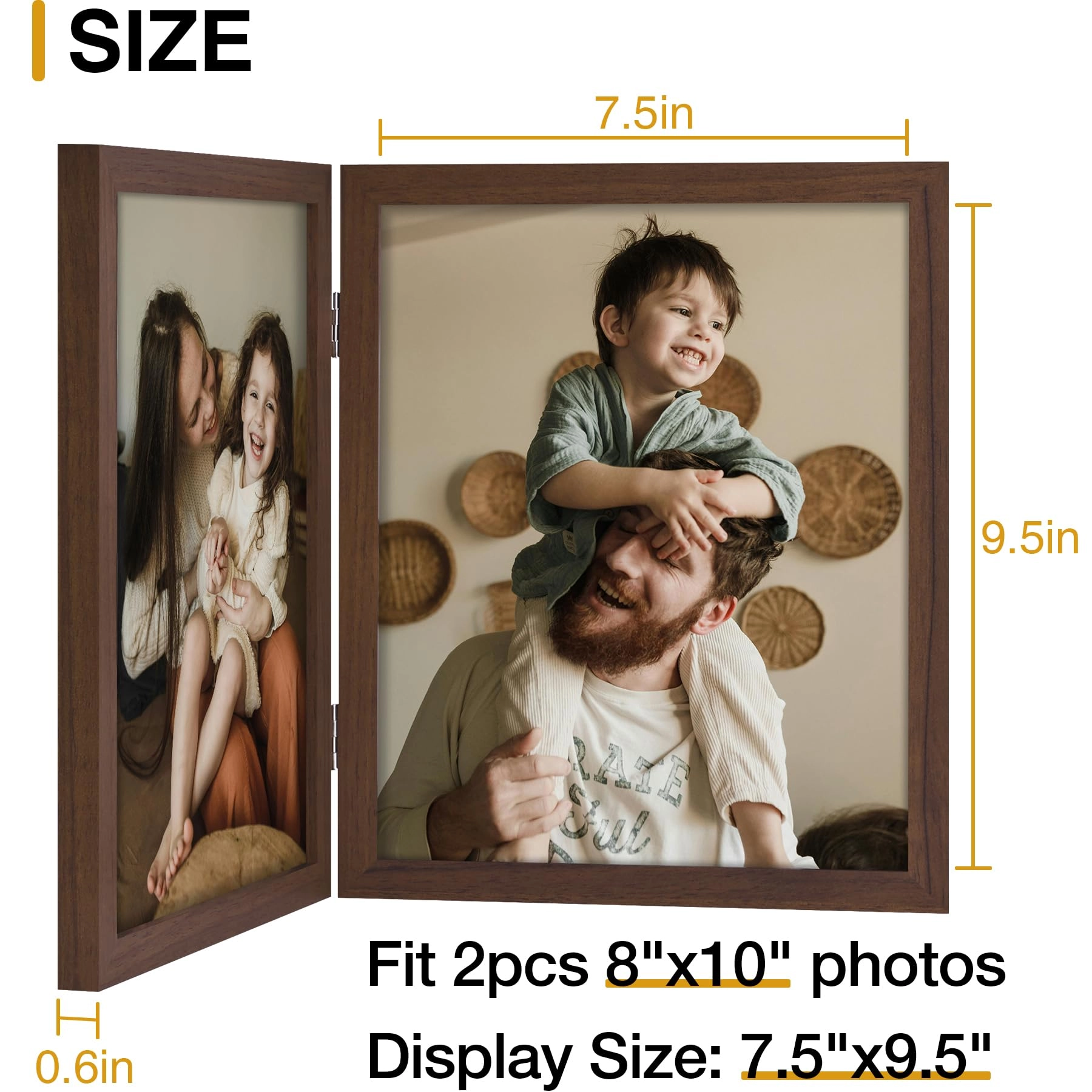 Picture Frame - 8x10 Double