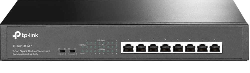 TL-SG1008MP 8-ports