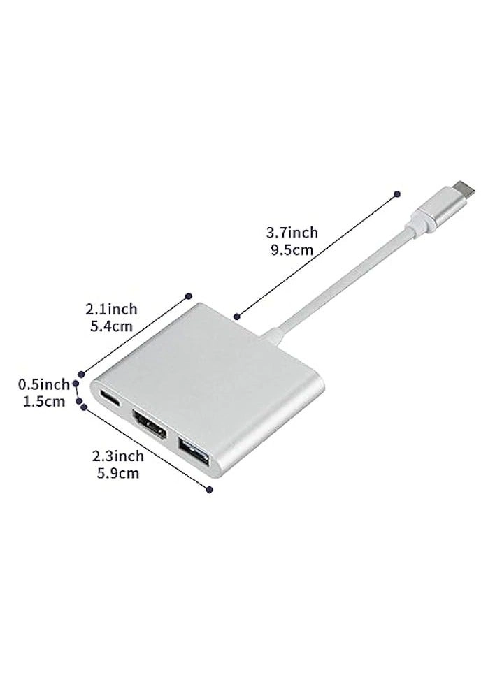 USB-C Hub - HDMI VGA 100W PD