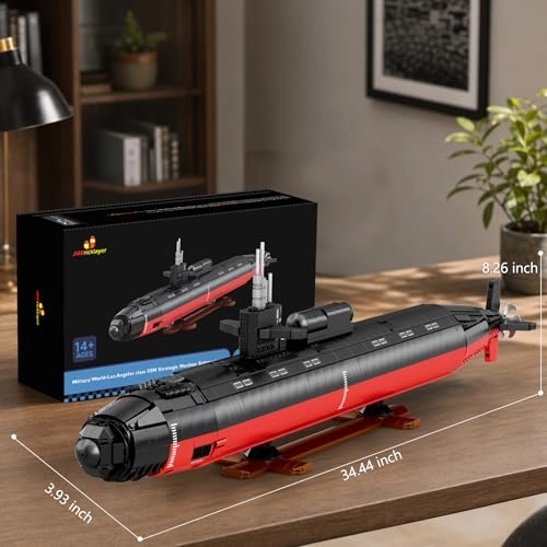 Los Angeles Class SSN Nuclear Submarine - 1:125 Building Set