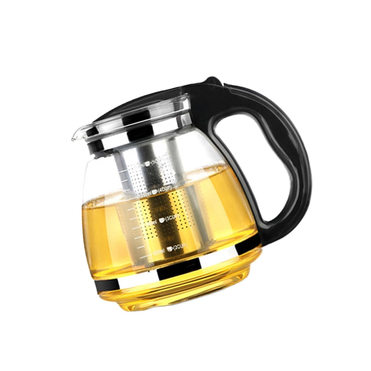 GaRcan Chinese Teapot - Glass, Stainless Steel