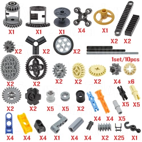 Technic-Gear Set - 136 pcs
