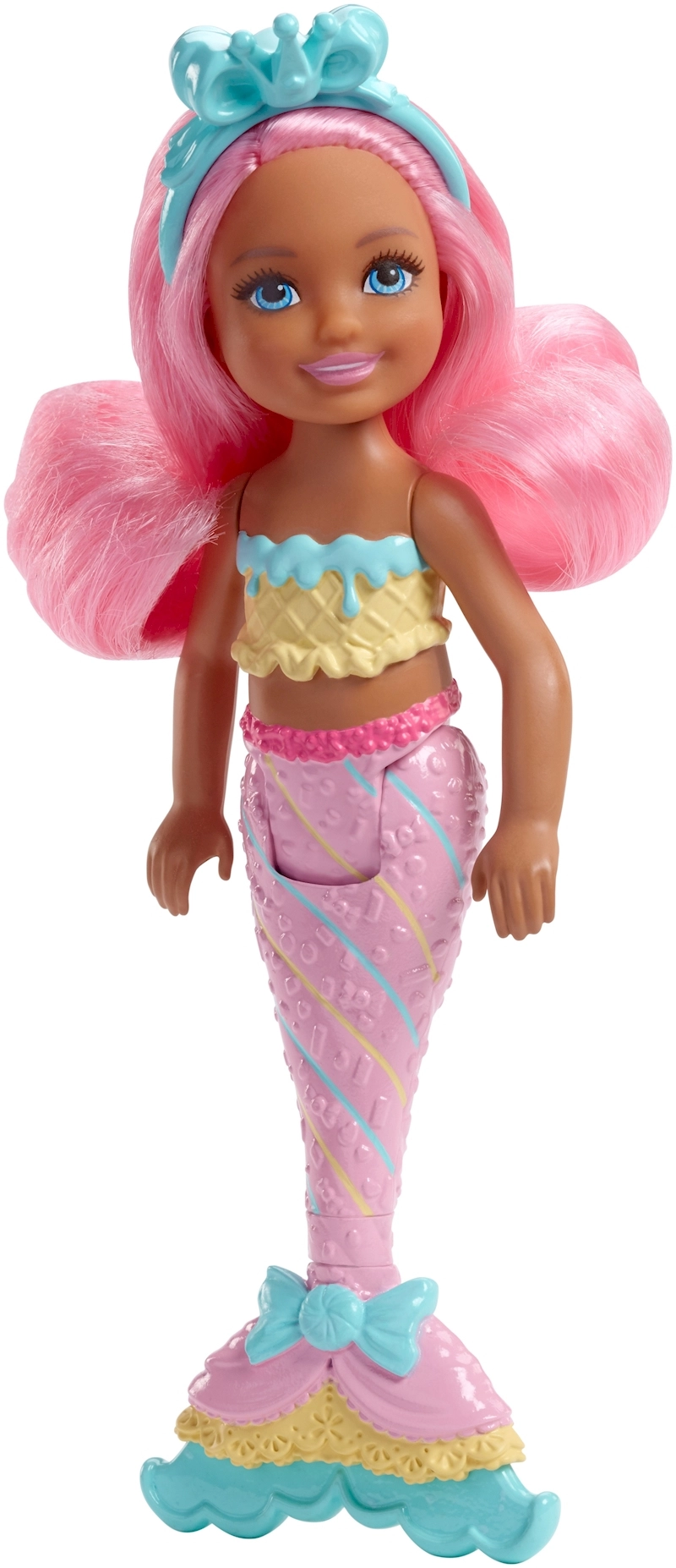 Barbie Dreamtopia Dress-Up Doll - 2-in-1 transformation 8 pieces Ages 36 month(s)+