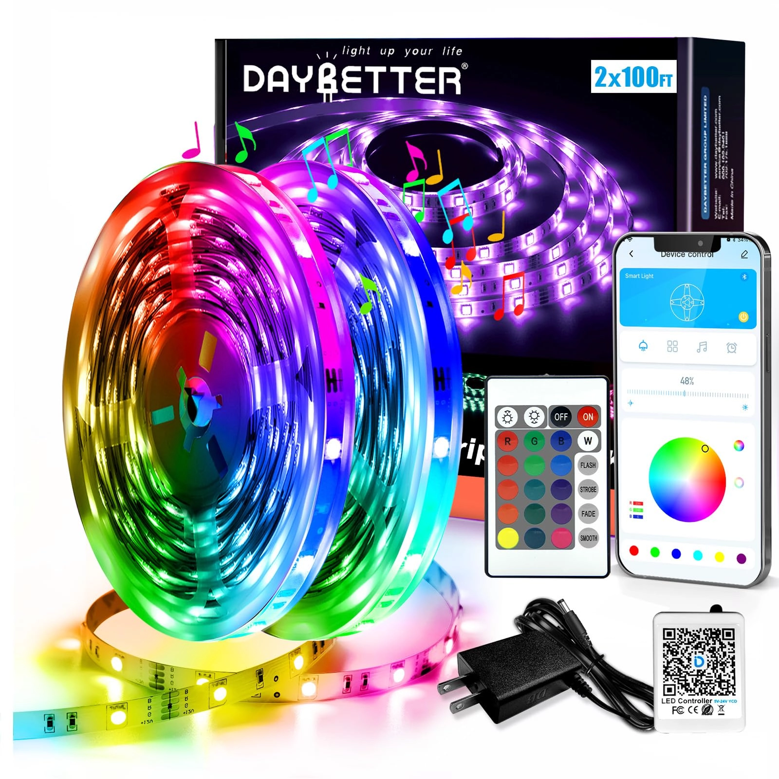 Led Strip Lights - 200 ft