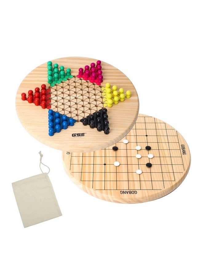 GSE Games & Sports Expert Chinese Checkers and Gobang - 2-in-1