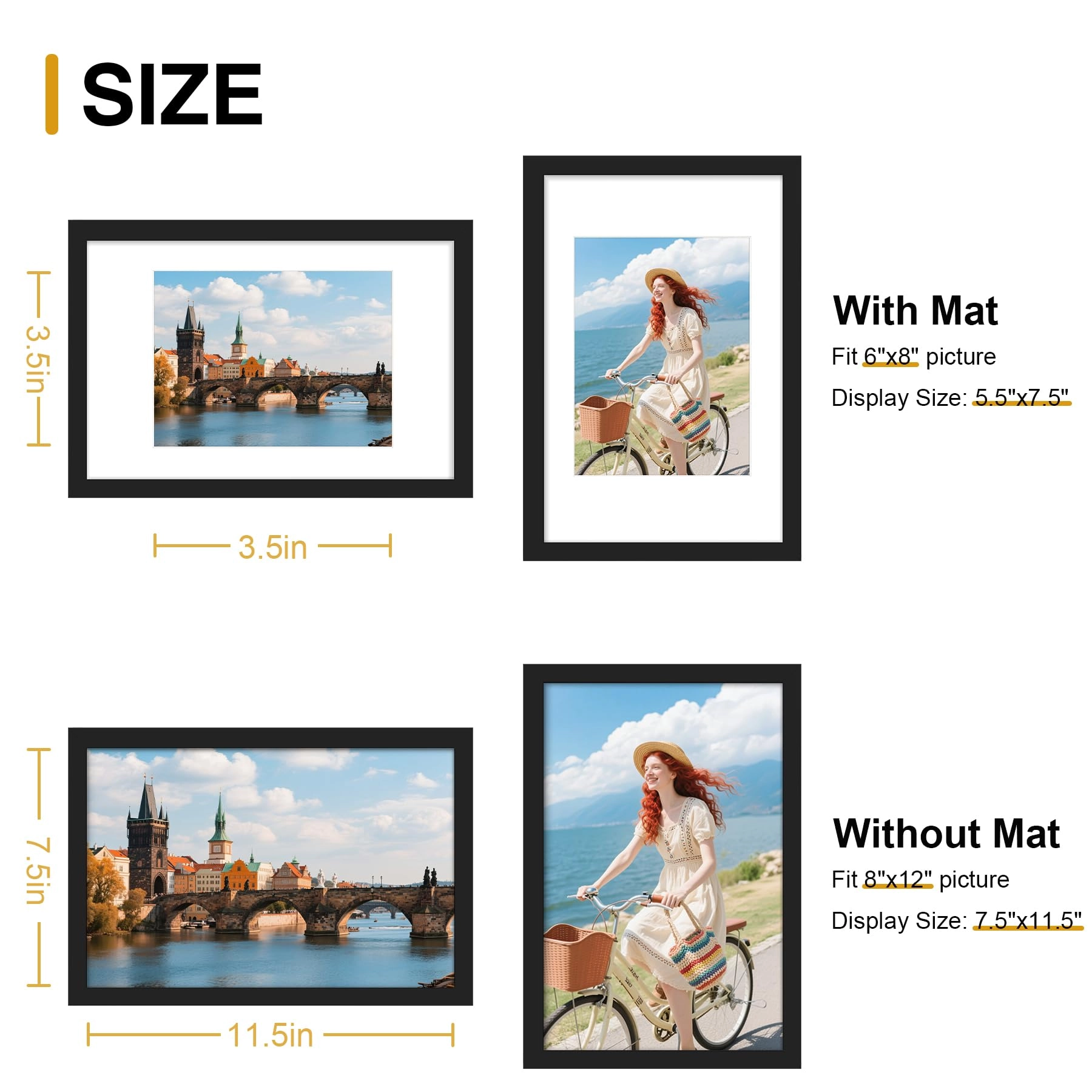Picture Frame Set - 8x12