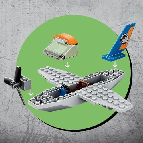 Jurassic World Velociraptor: Biplane Rescue Mission (75942)