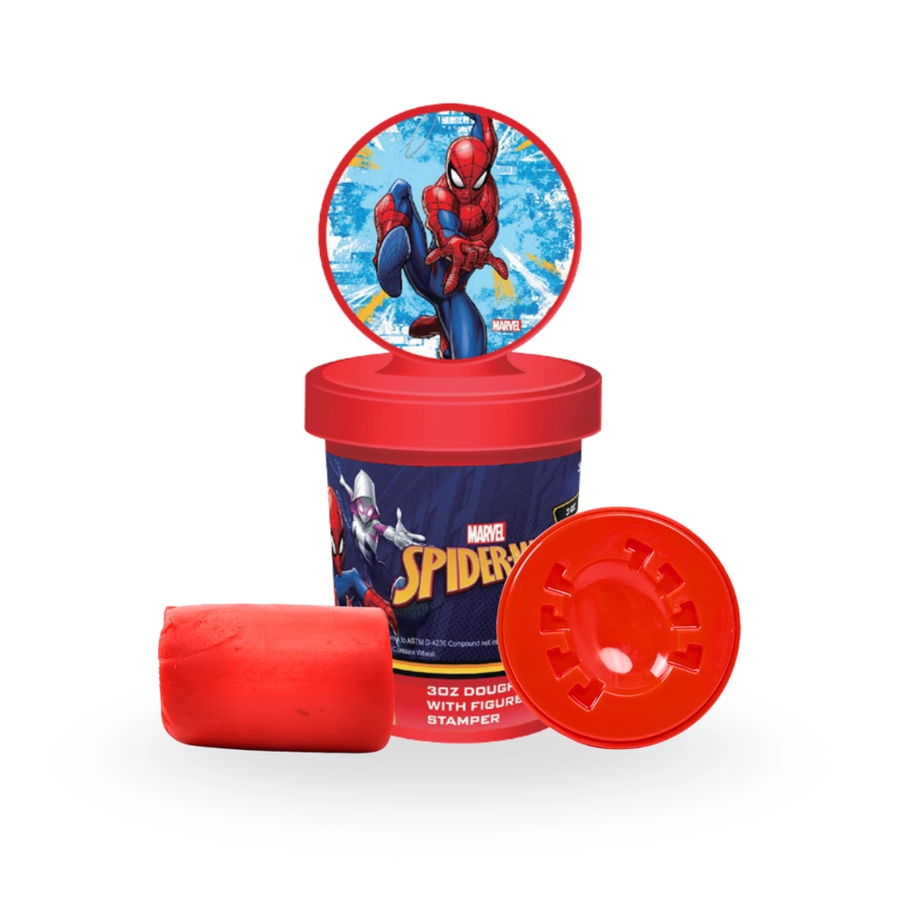 Spider-Man Dough with Figure Stamper - 3+ years 1 pcs