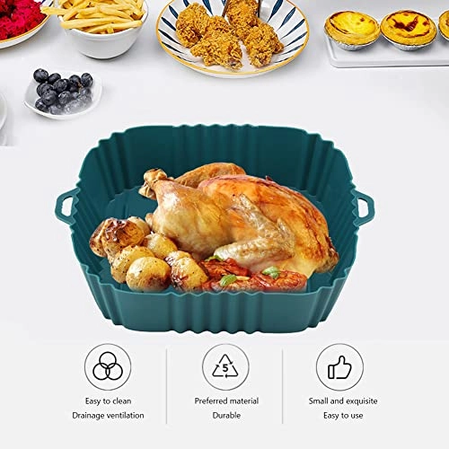 Square Silicone Air Fryer Liner - Silicone 1 piece(s)
