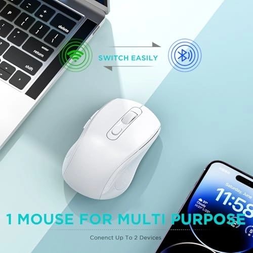 Wireless Computer Mouse - Bluetooth USB
