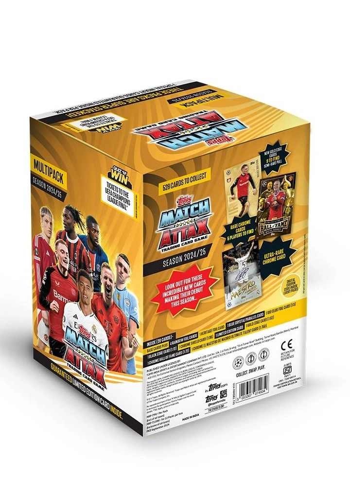 UEFA Champions League Match Attax 24/25 - Multipack of 12