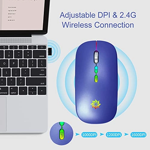 Slim Silent Mouse - Wireless