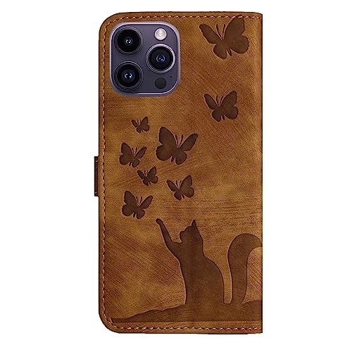 Nadoli Case Leather Wallet for iPhone 15 Pro