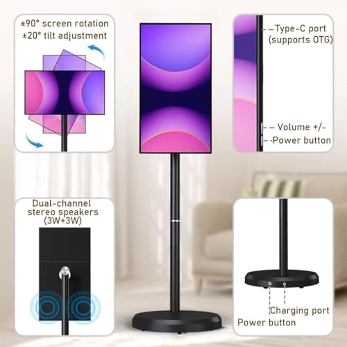 Portable Smart TV - Full HD 21.5-inch