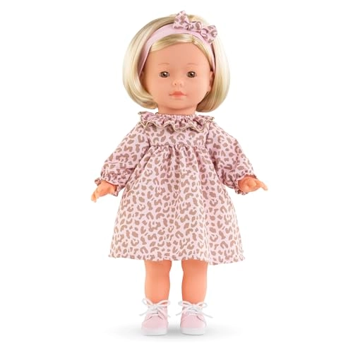 Candice Doll - 36 cm Pink leopard print dress Ages 3+