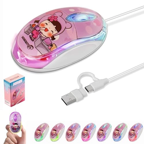 Wired USB C Mouse - USB
