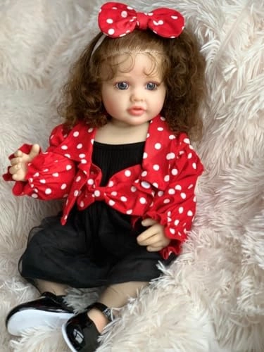 Betty Reborn baby Doll - 22inch 55Cm Silicone Rooted Hair