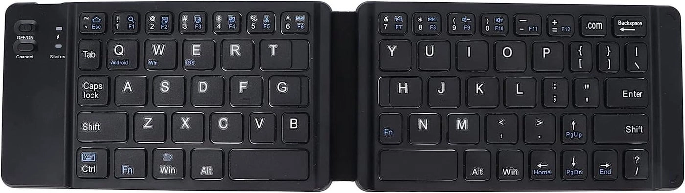 woobles Foldable Bluetooth Keyboard - Portable Wireless Rechargeable