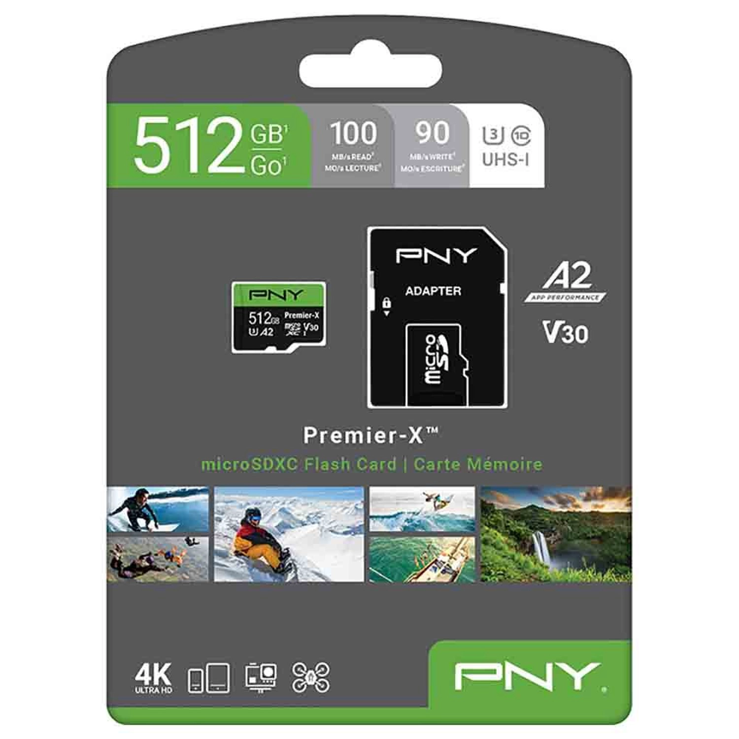 Premier-X MicroSDXC U3 512GB