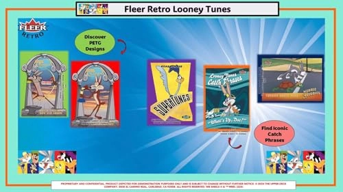 Fleer Retro Looney Tunes 5-Pack Blaster Box - 6 Cards per Pack