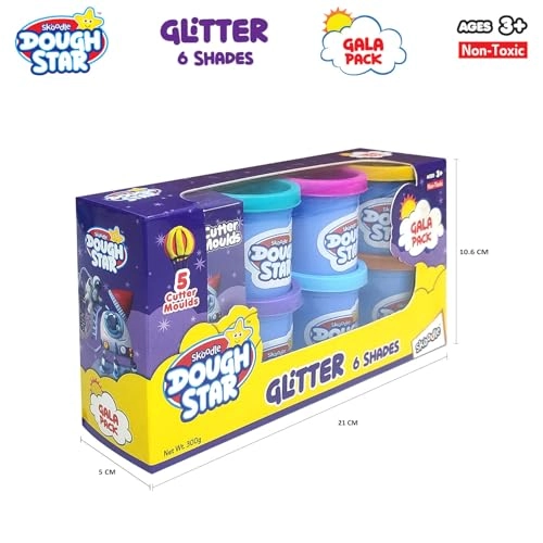 Dough Star Gala Pack - Plastic 410g 6pcs.