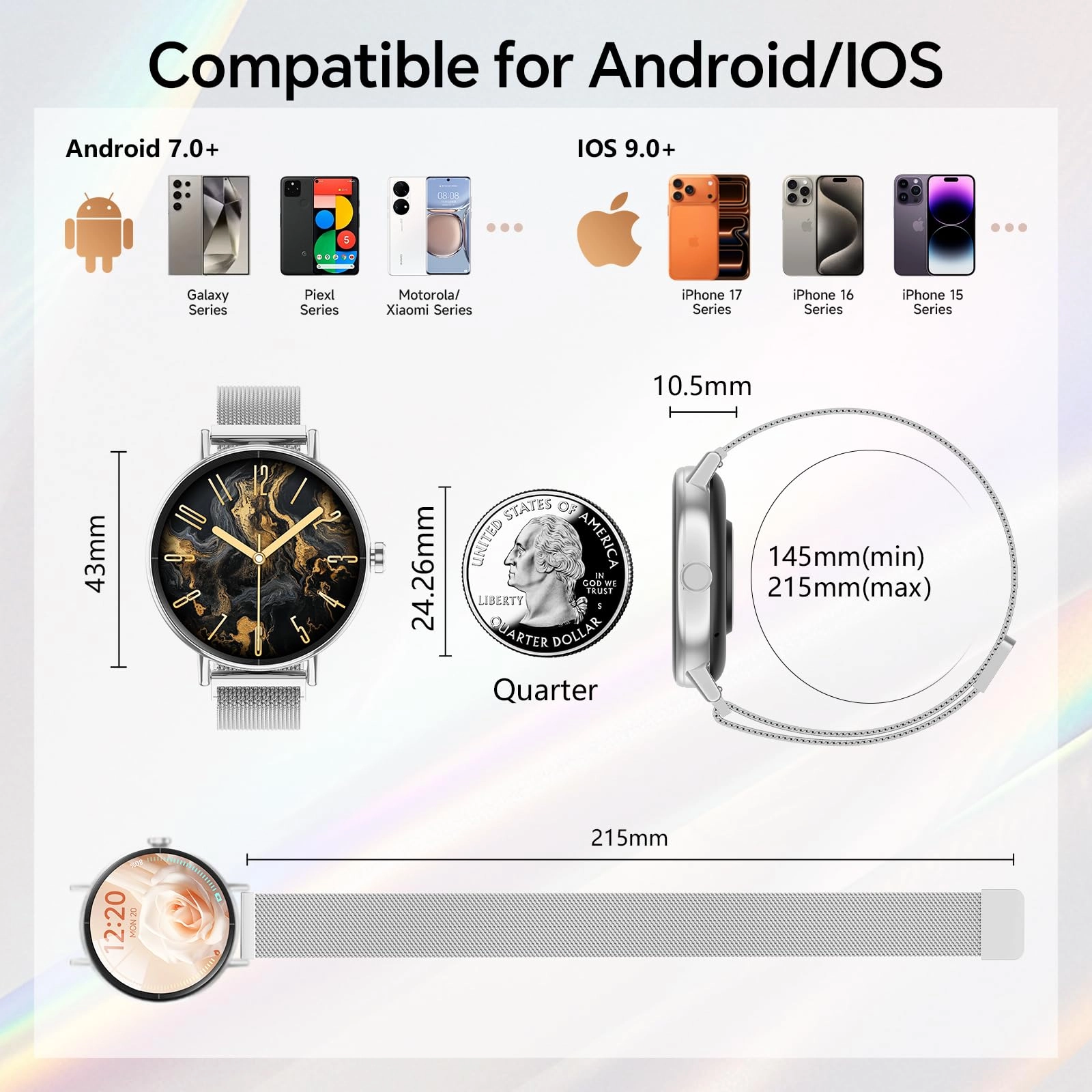 Smart Watch - 1.27"