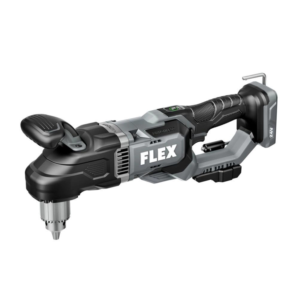 Flex Compact Right Angle Drill - 24V 1680 Inch Pounds