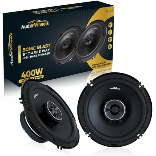 Audio Wheels Sonic Blast - 6" Car Speaker