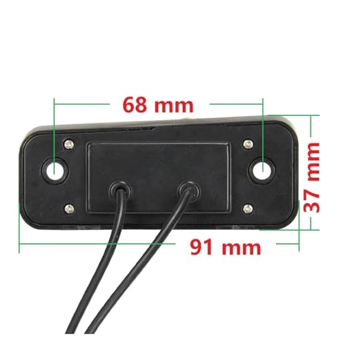 Reverse car rear view camera - Night vision Wired 720 x 540 pixels