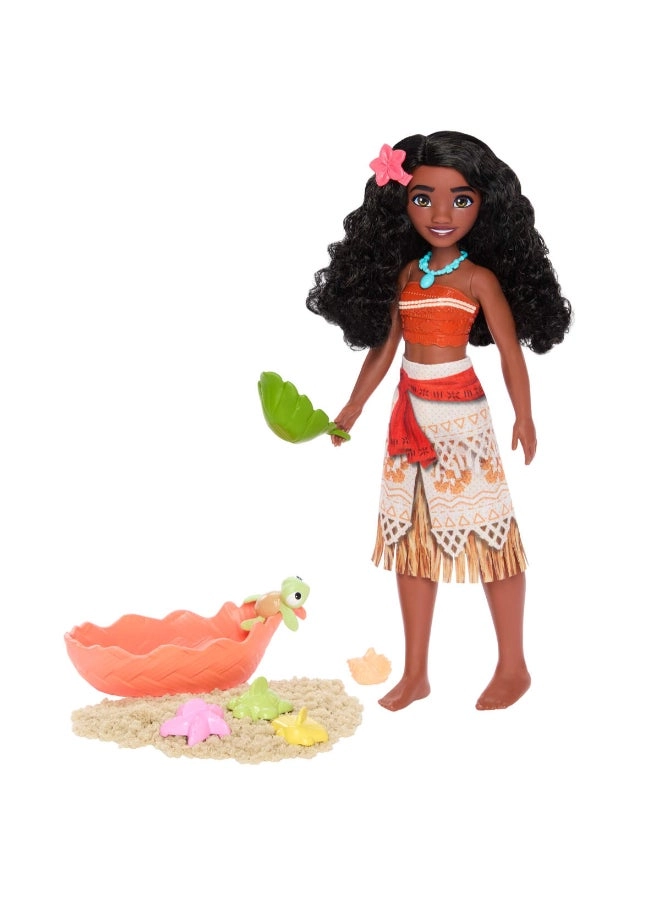 Moana Fashion Doll - Turtle Friend Moldable Sand Ages 3+