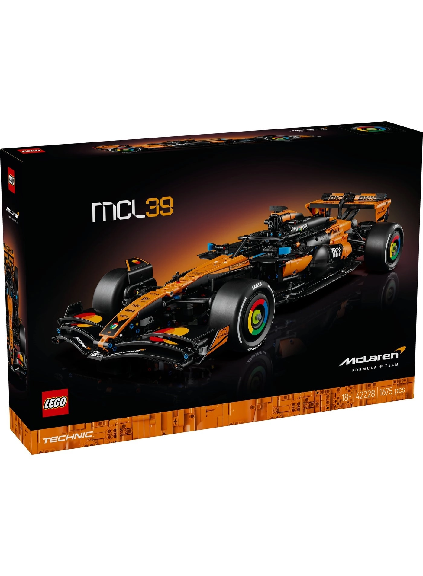 Technic McLaren MCL39 (42228) - 1:8 scale F1