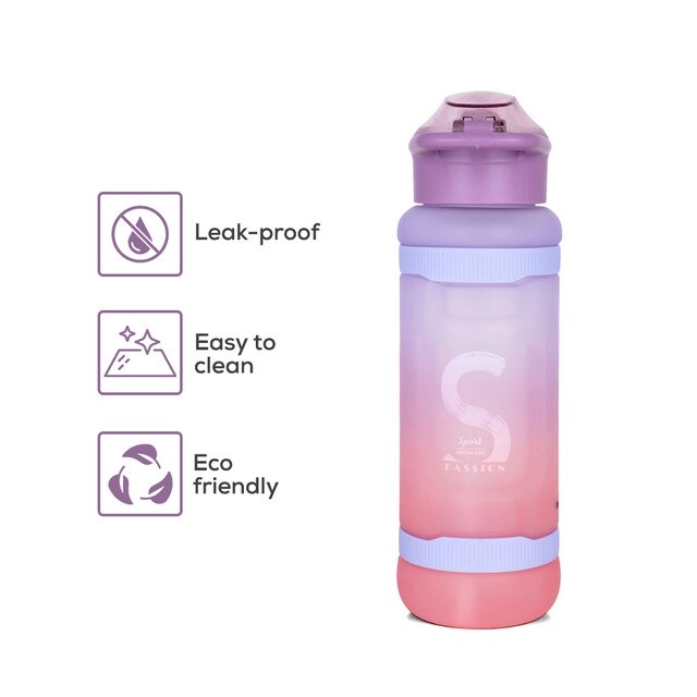 Kids Water Bottle - Straw - 1000 ml