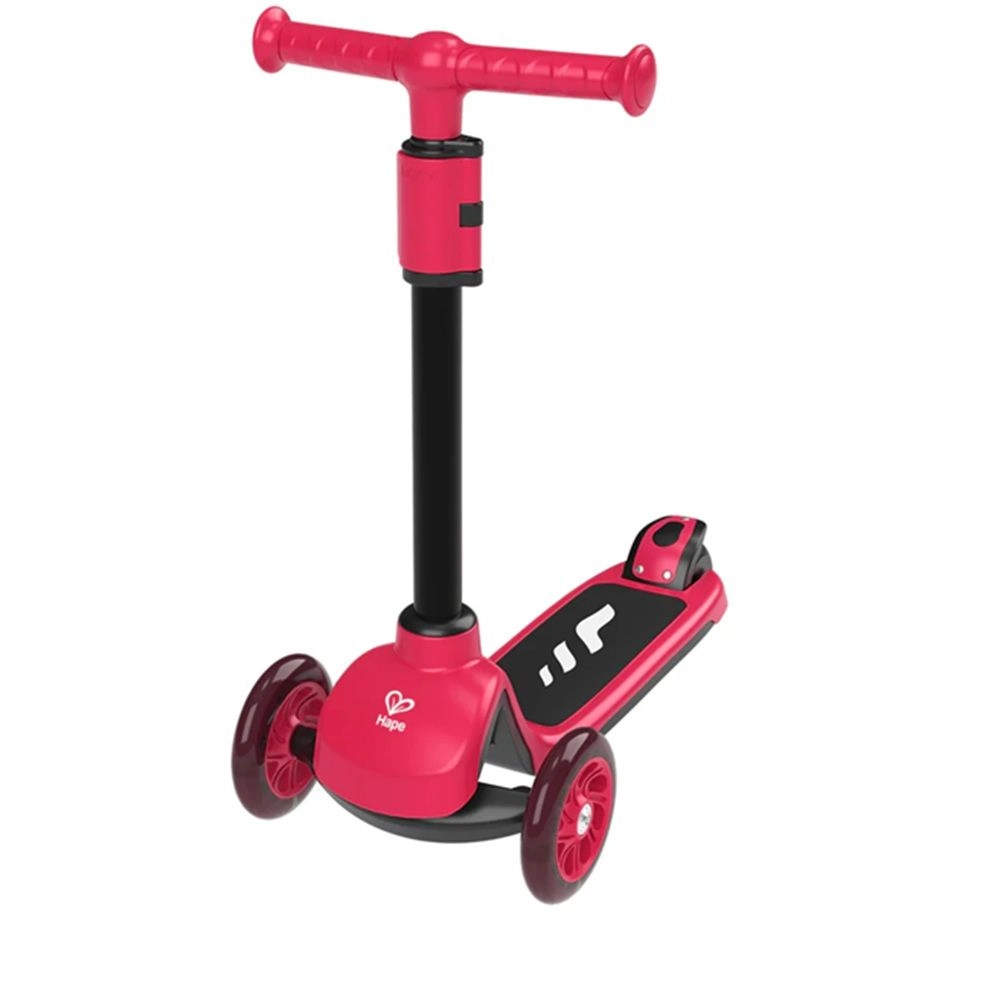 Hape Lean N Glide 3-Wheel Kick Scooter – LED