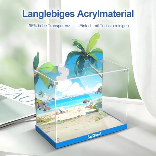 Lego Stitch 43249 Acrylic Display Case - Clear Dustproof
