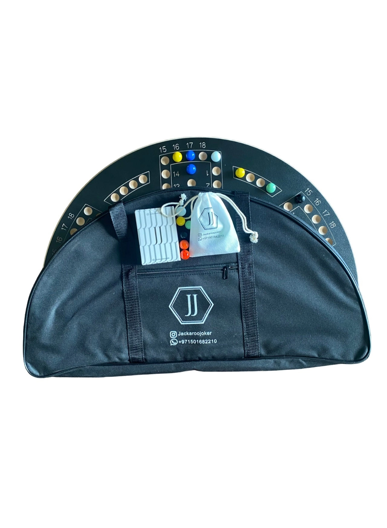 JACKAROOJOKER Double-Sided Foldable Board Game - 51 cm Premium Set