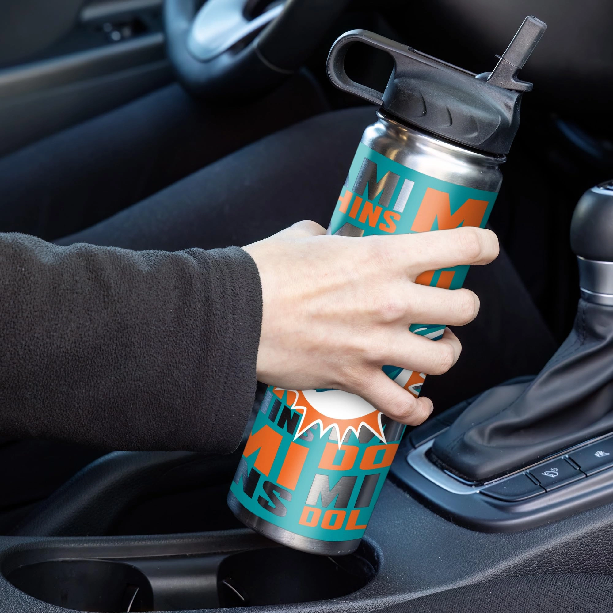 Stainless Steel NFL Football Tumbler - 650ml