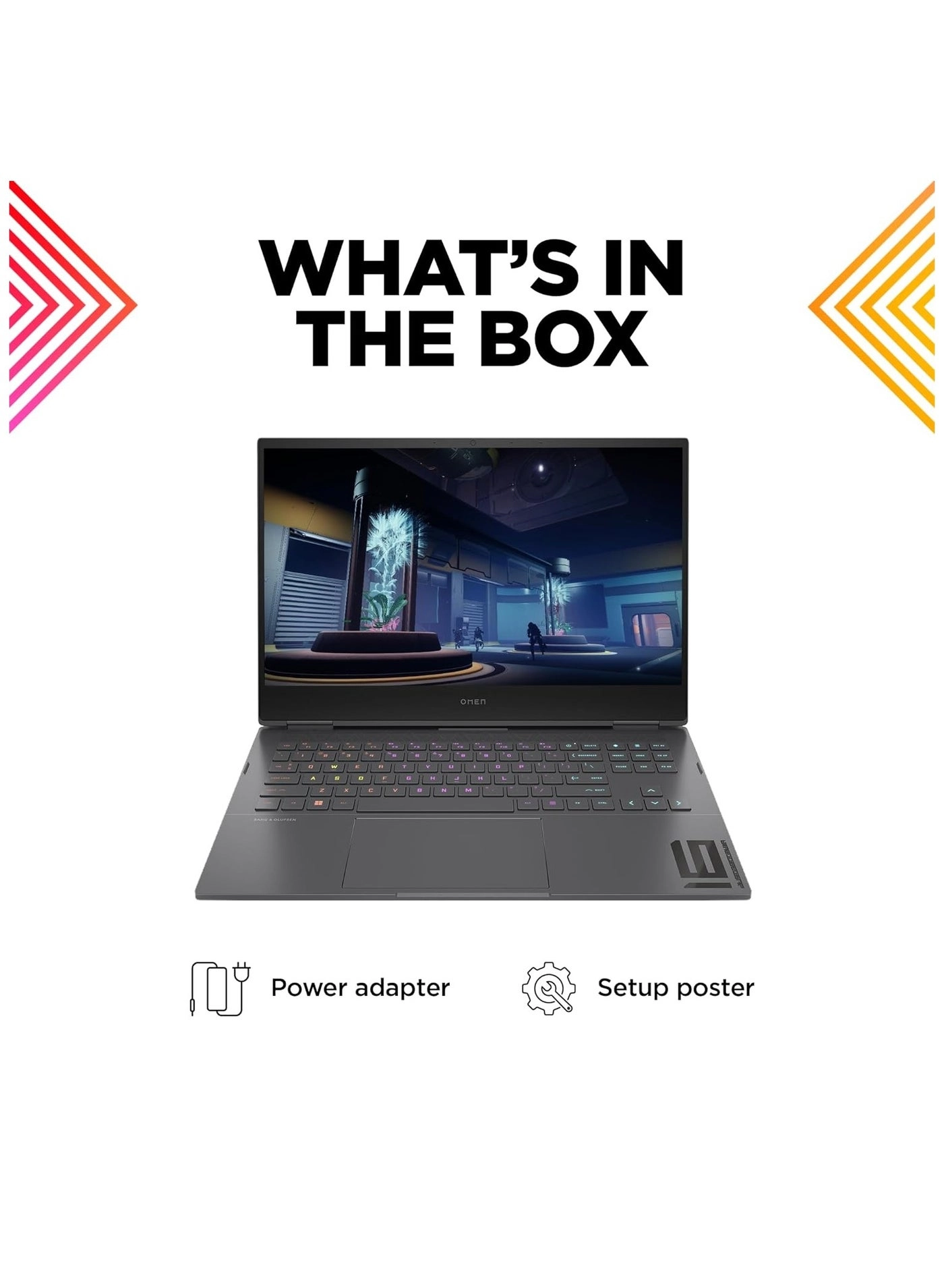 OMEN Gaming Laptop OMEN 16GB Ram 512GB - 16.1'' Core i9-13900HX 16GB DDR5 512GB SSD