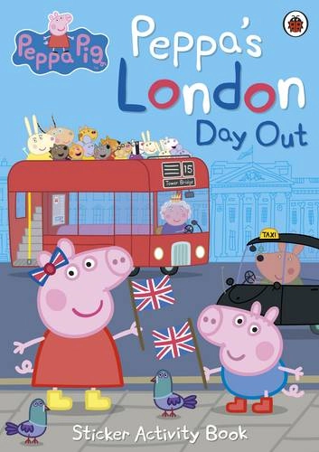 Penguin Books Ltd Peppa's London Day Out Activity Sticker Book 16 pcs