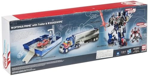 Transformers - Optimus Prime Platinum Edition With Trailer & Sideswipe
