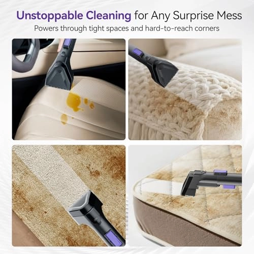 Upholstery Spot Carpet Steam Cleaner - Steam & Hot Water 500W