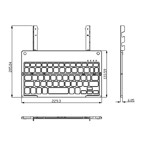 Folding Bluetooth Keyboard - Wireless