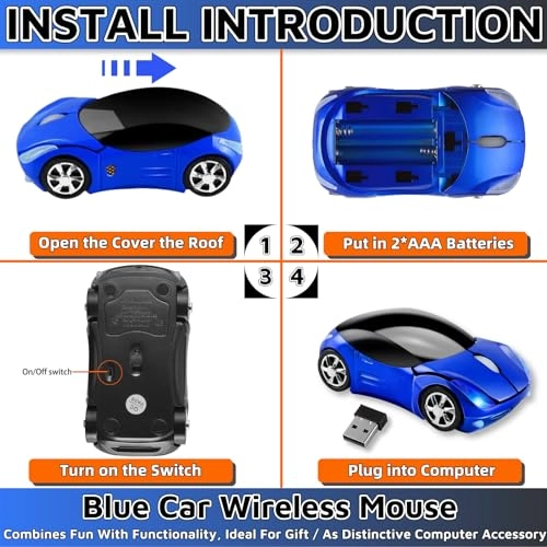 Car Mouse - USB, Wireless up to 10m