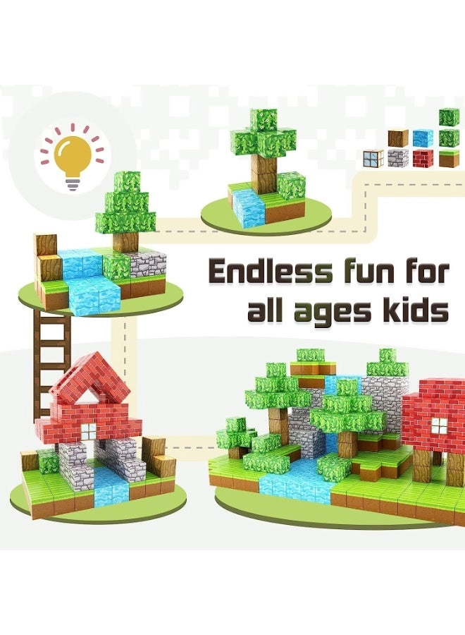 Building Cube Blocks - 133 pcs