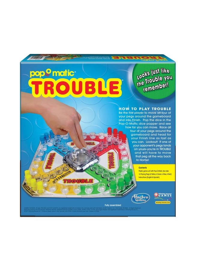 Classic Trouble - Retro Artwork Pop-o-Matic Popper