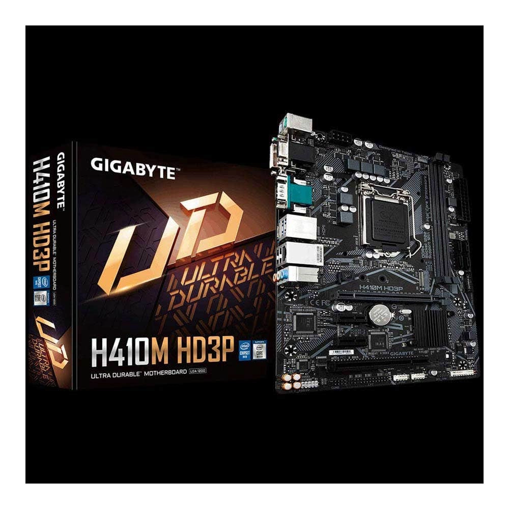 GIGABYTE H410M HD3P - LGA 1200 Dual Channel DDR4