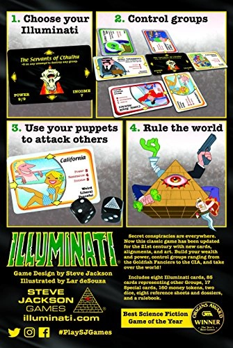 Illuminati Second Edition: The Game of Conspiracy