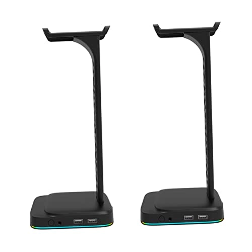 Headset Stand - RGB USB Charging 2-Pack