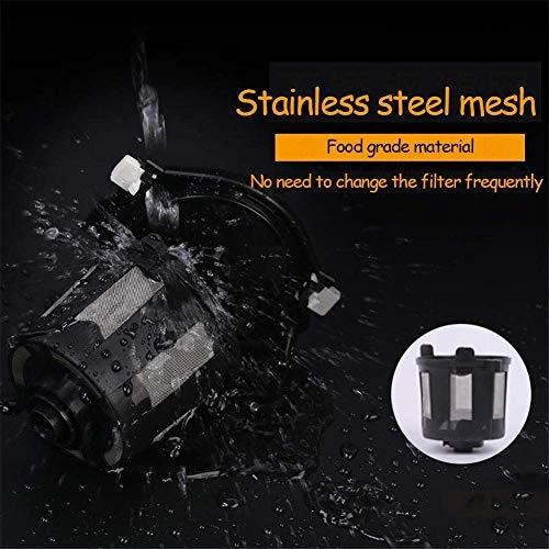 Filter Coffee Maker - Bean to Cup Integrated Grinder Reusable Stainless Steel Filter